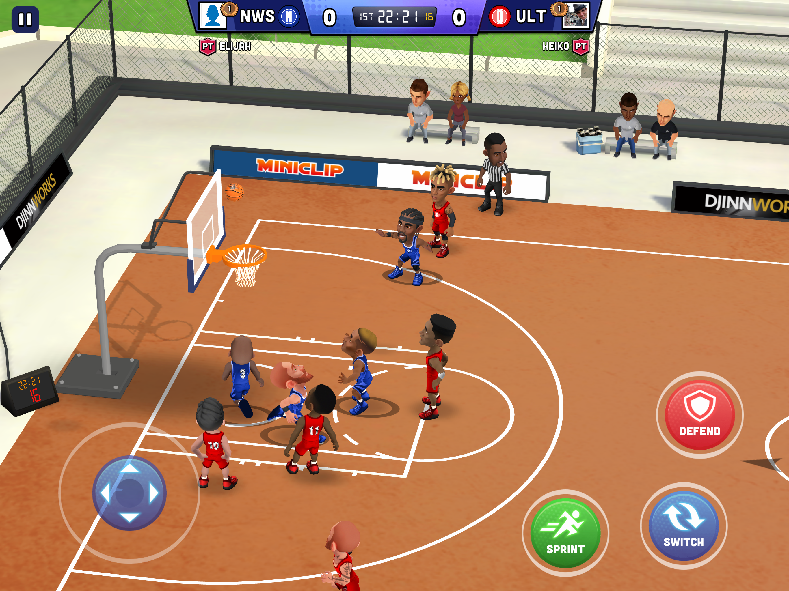 Mini Basketball APK screenshot