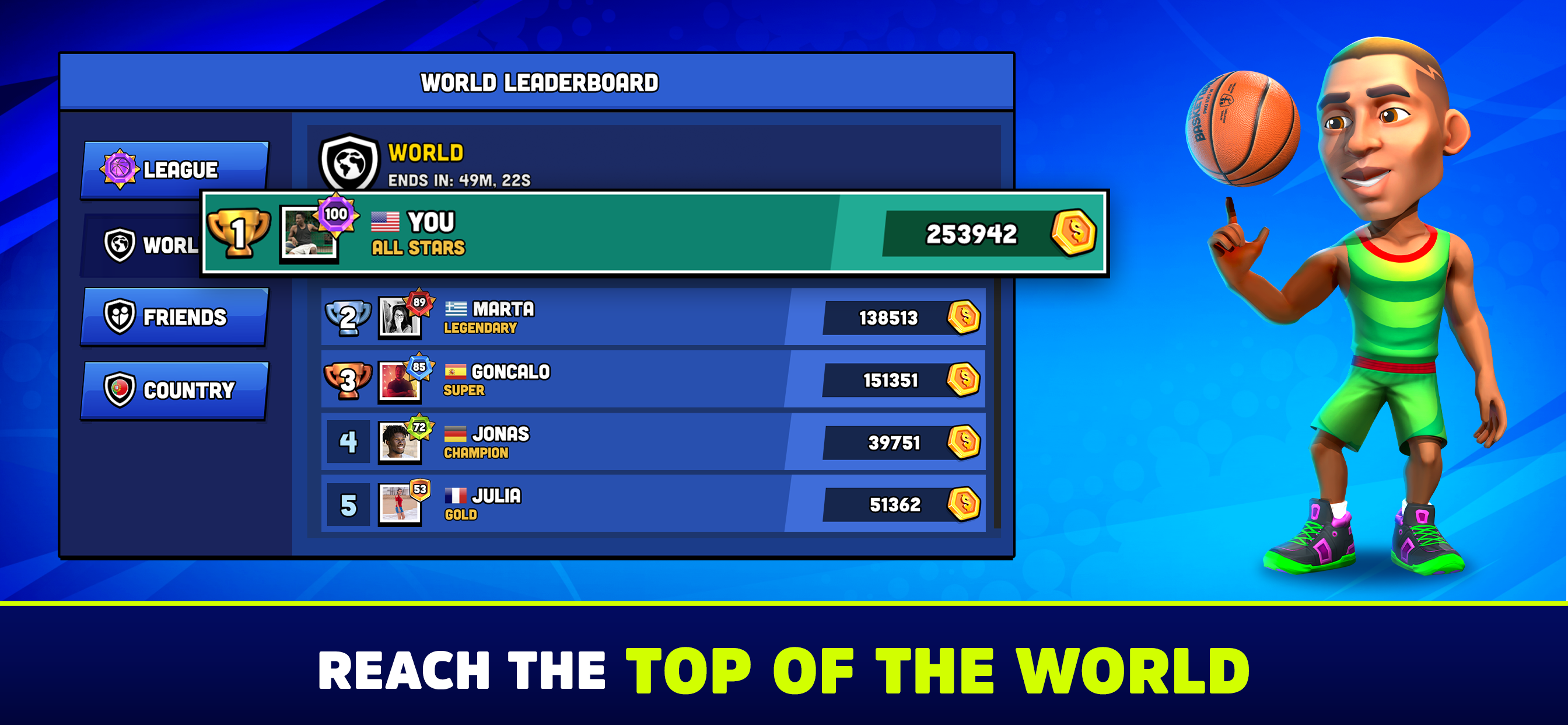 Mini Basketball APK screenshot