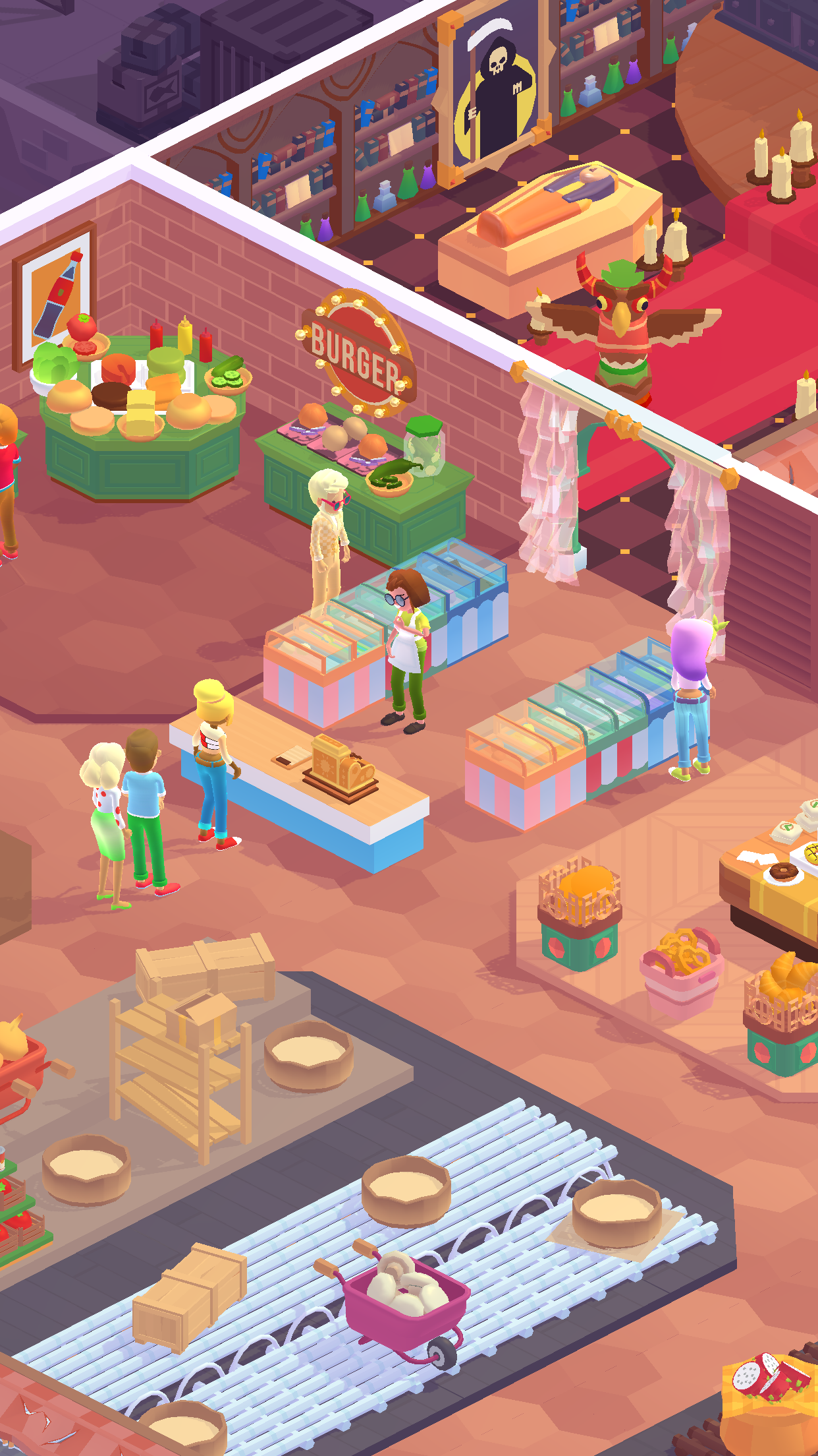 Mini Market - Cooking Game APK screenshot