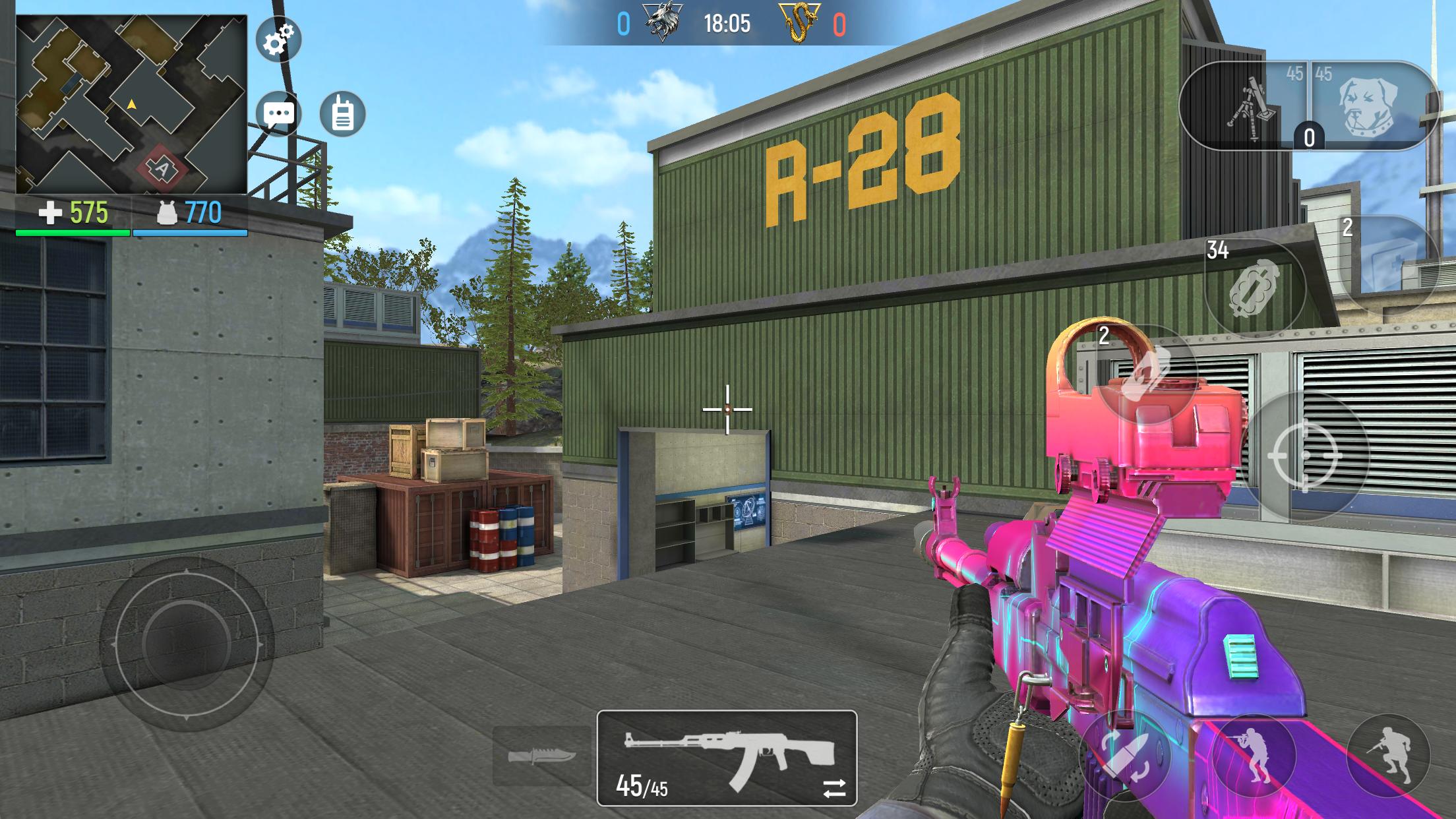 Modern Ops - Стрелялки Онлайн APK screenshot