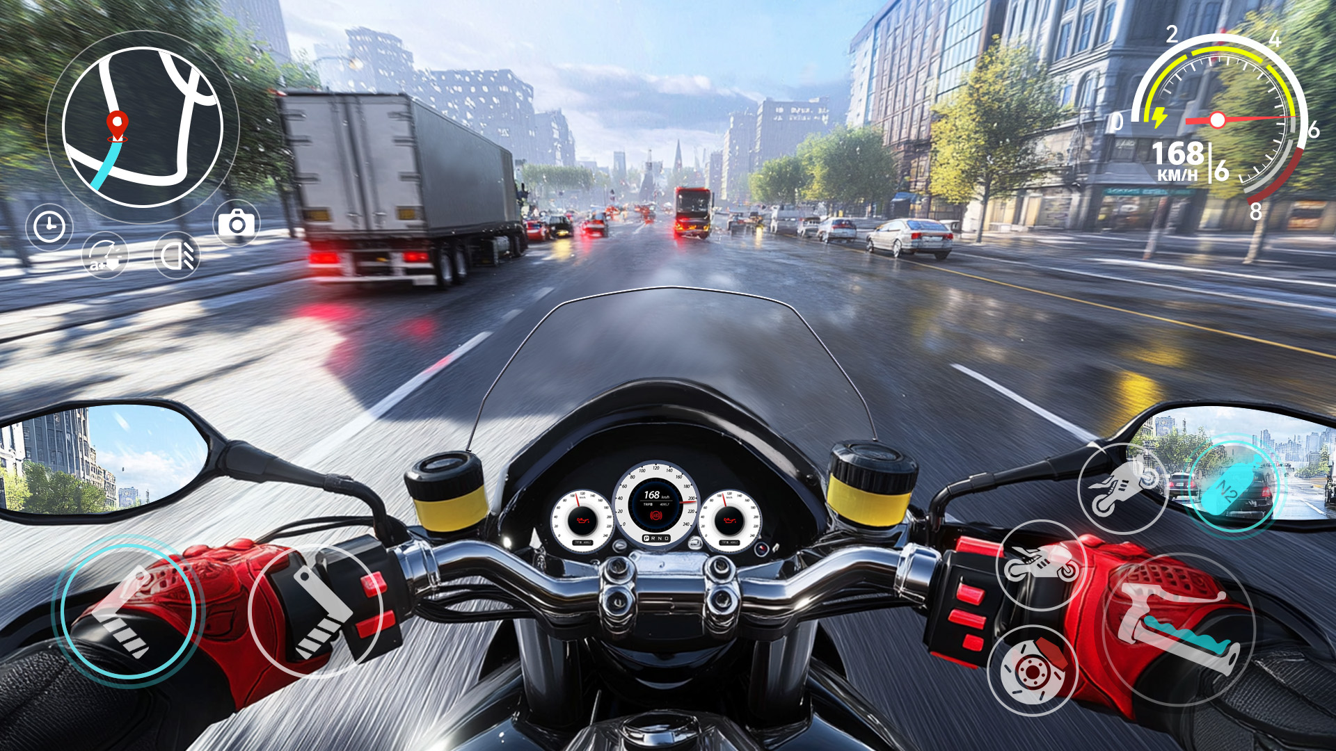 Moto Race Go APK screenshot