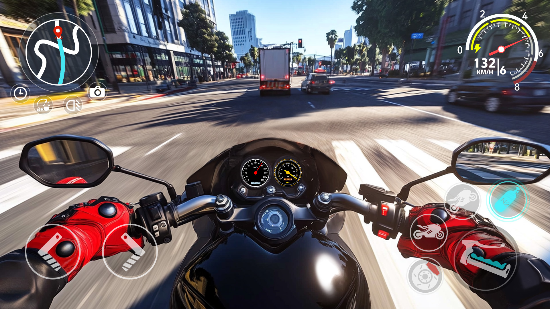 Moto Race Go APK screenshot