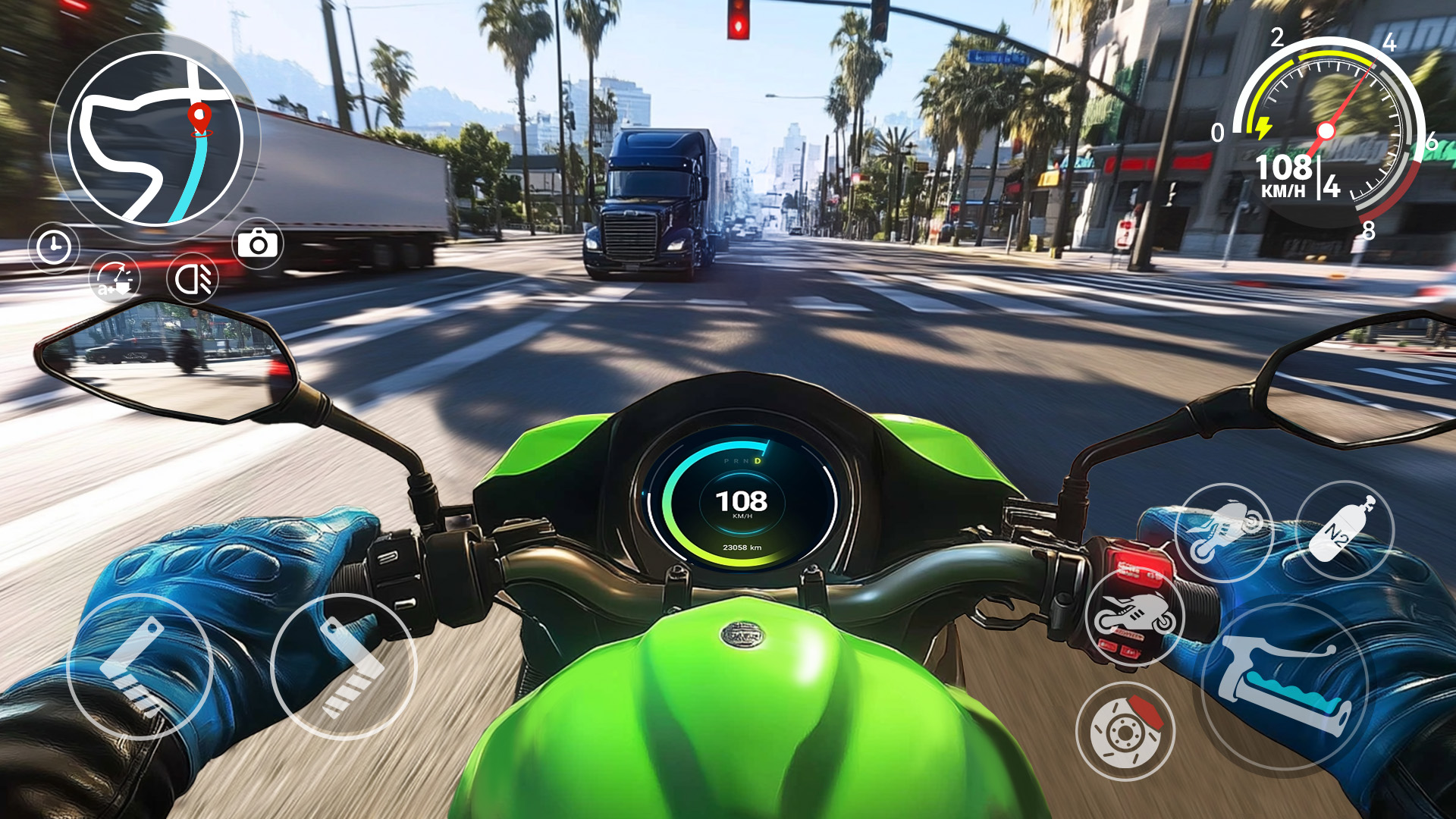 Moto Race Go APK screenshot