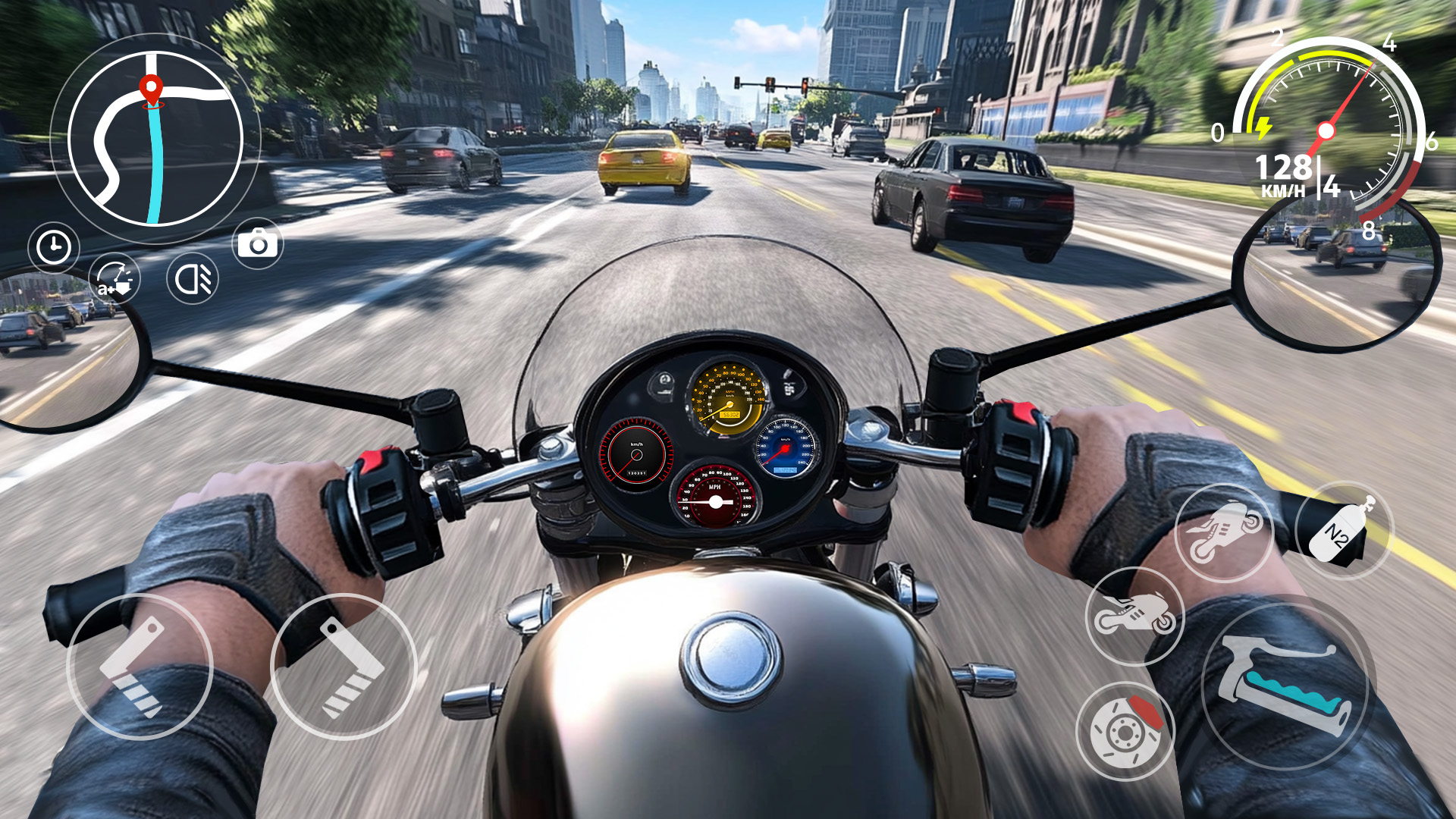 Moto Race Go APK screenshot