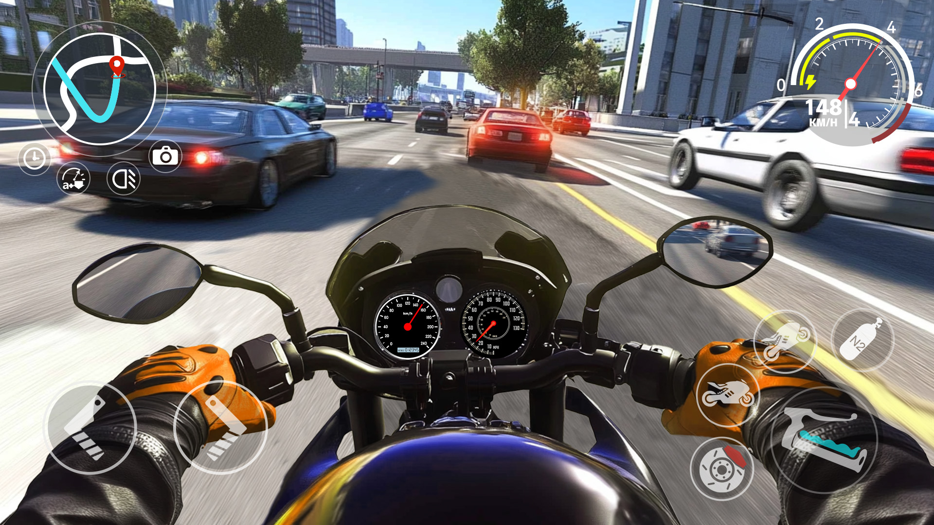 Moto Race Go APK screenshot