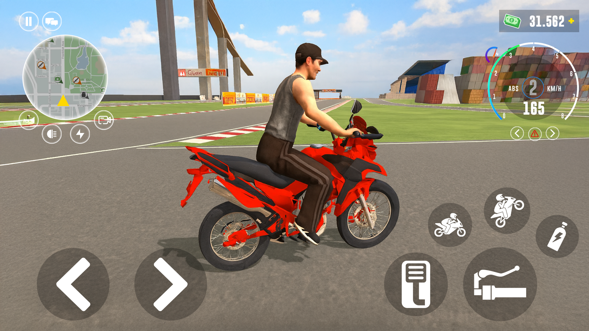 Moto Wheelie: Ride & Flip APK screenshot