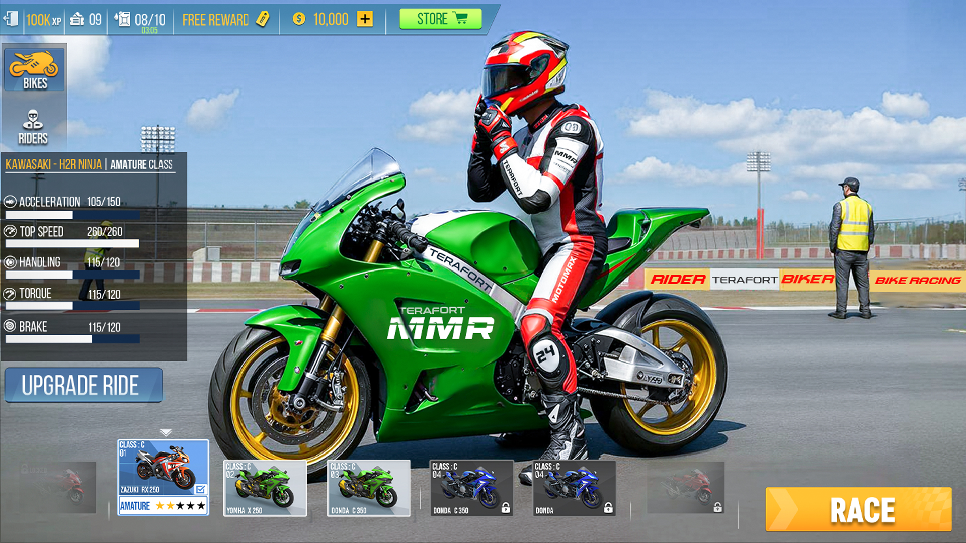 MRM Bike Racing : мотоциклах APK screenshot