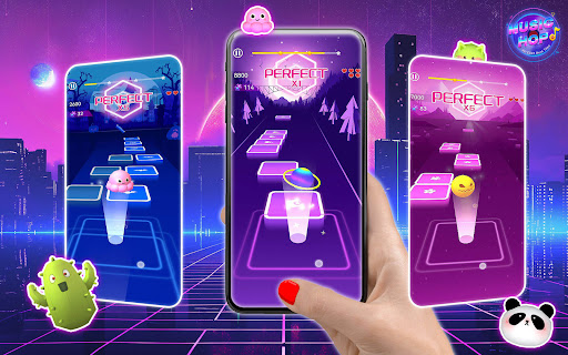 Music Hop: EDM Rush APK screenshot