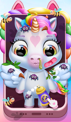 My Cute Unicorn Daycare Salon APK screenshot