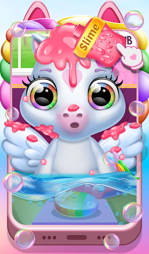 My Cute Unicorn Daycare Salon APK screenshot