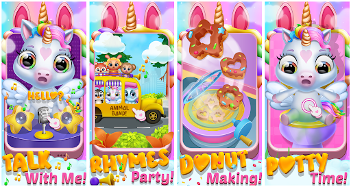 My Cute Unicorn Daycare Salon APK screenshot