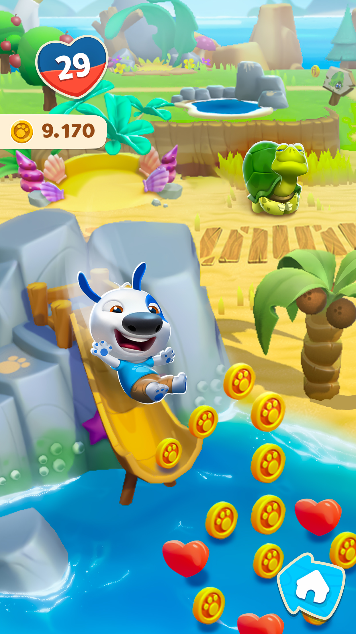 My Talking Hank: Islands screenshot