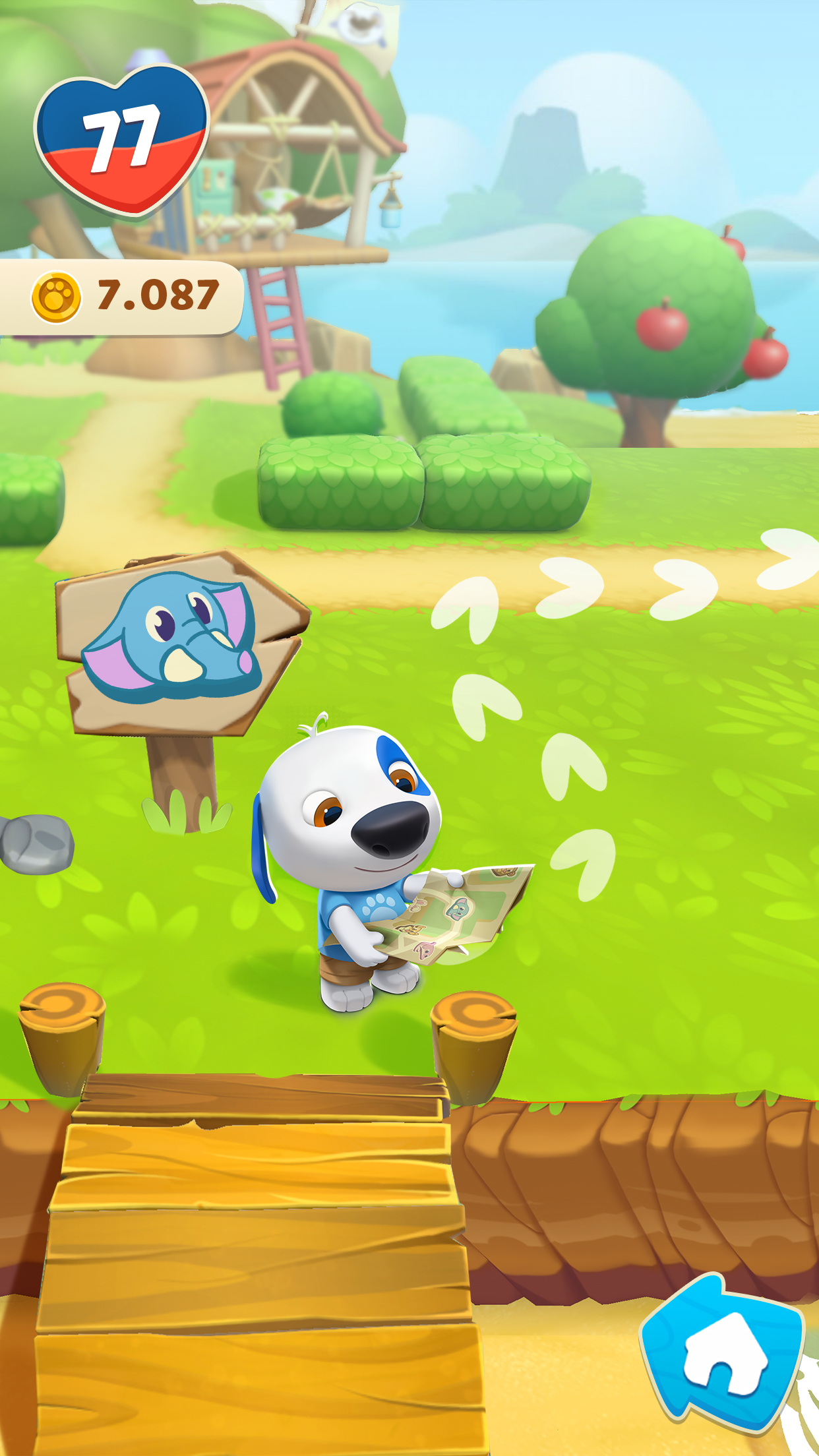 My Talking Hank: Islands screenshot