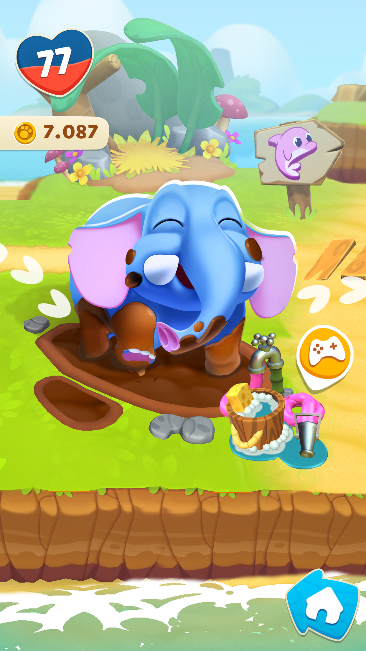 My Talking Hank: Islands screenshot