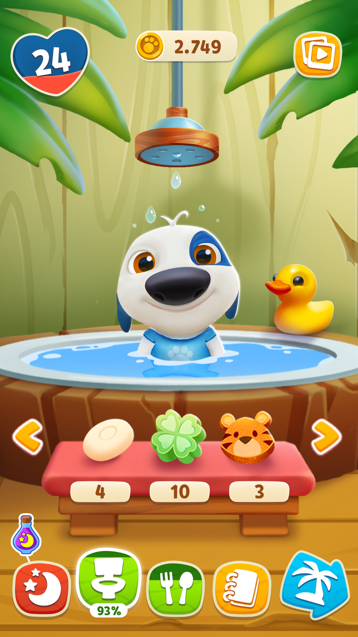 My Talking Hank: Islands screenshot