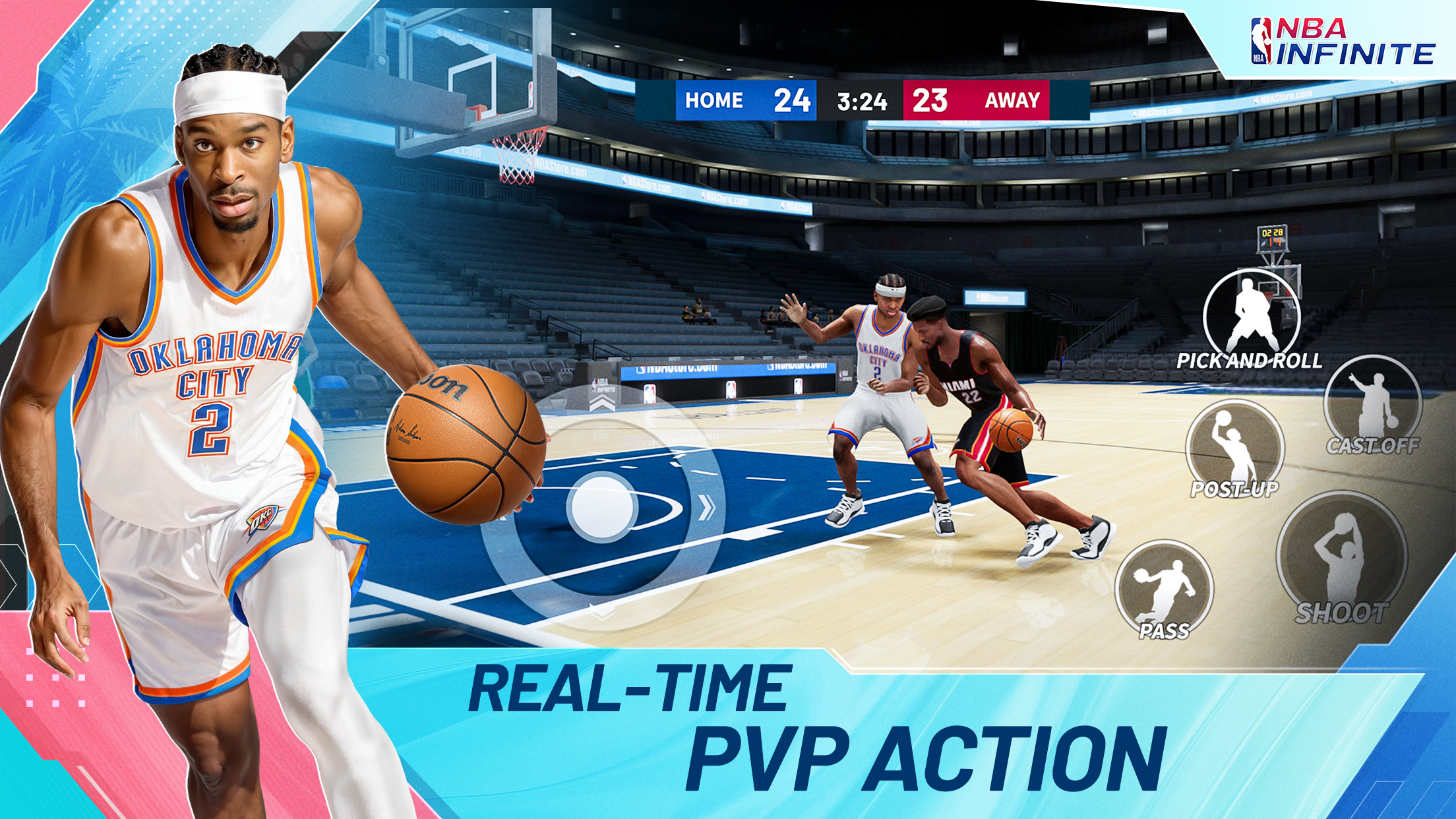 NBA Infinite - PvP Basketball APK screenshot