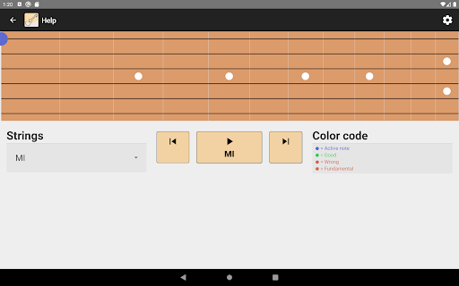 NDM-Guitar Learn Music Notes APK screenshot