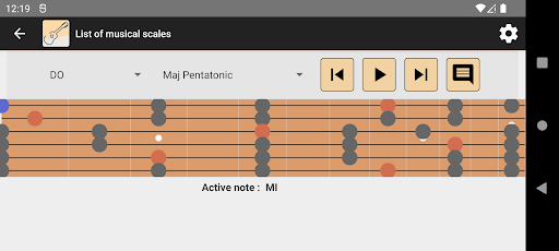 NDM-Guitar Learn Music Notes APK screenshot