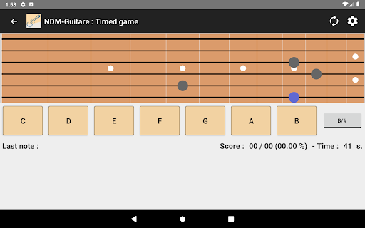 NDM-Guitar Learn Music Notes APK screenshot