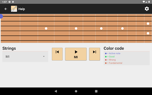 NDM-Guitar Learn Music Notes APK screenshot