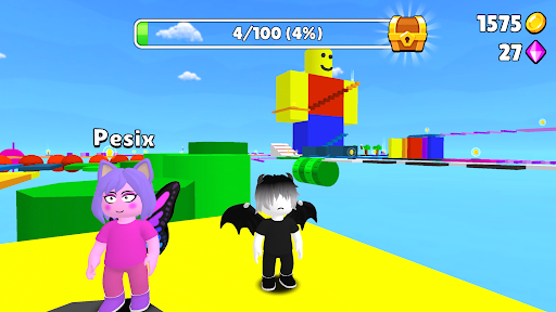Obby Parkour: Runner Game APK screenshot