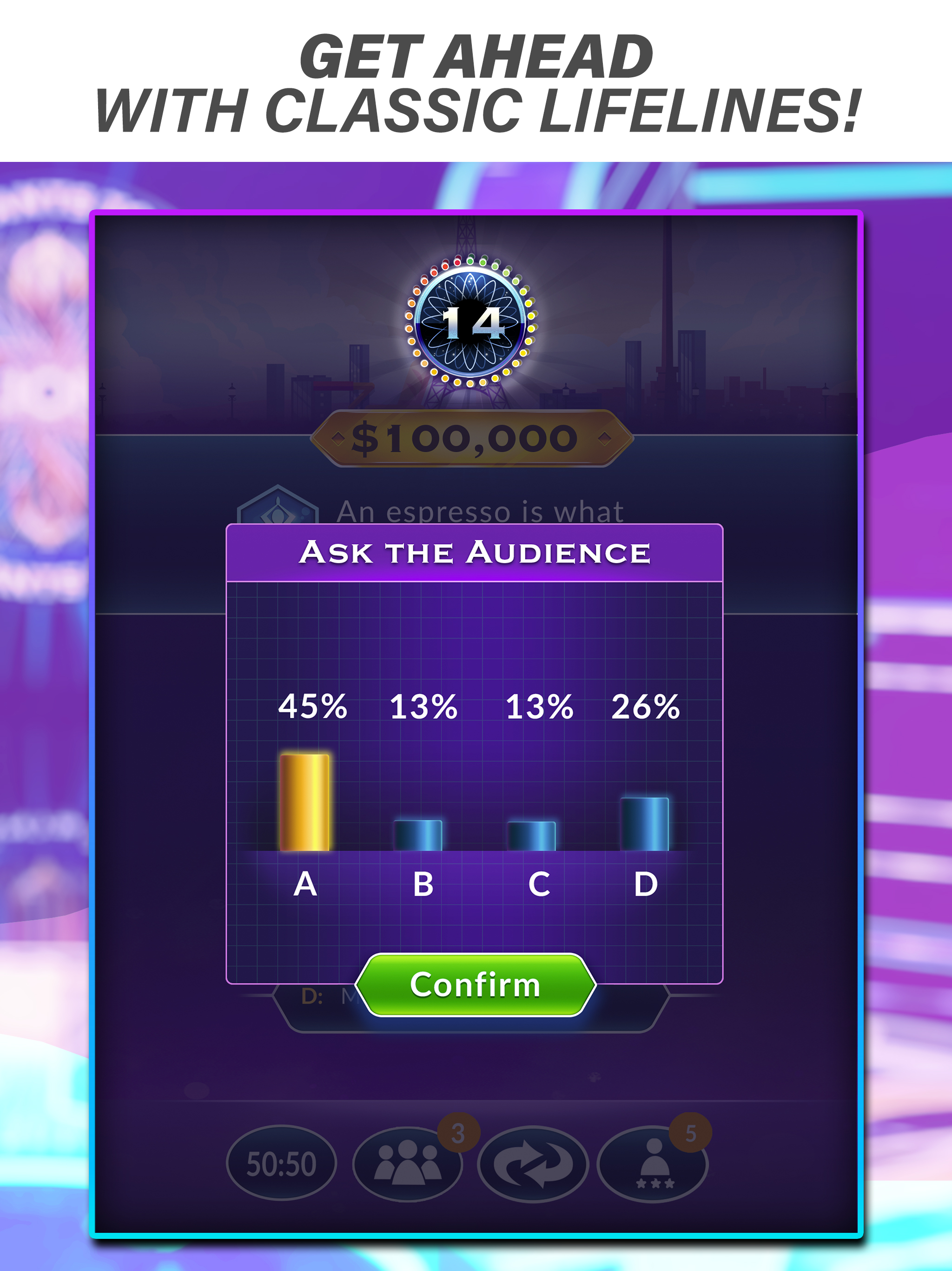 Official Millionaire Game APK screenshot