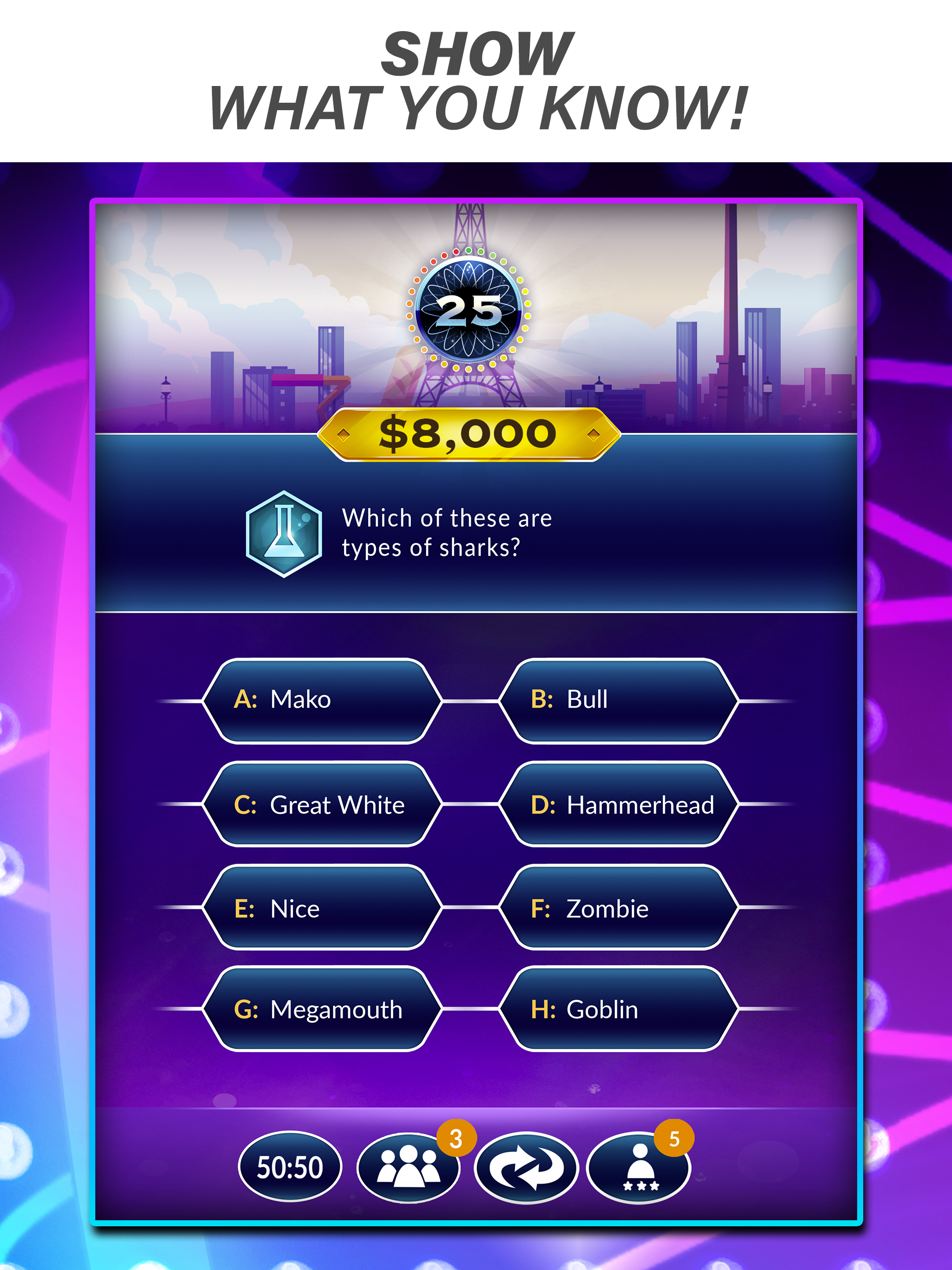 Official Millionaire Game APK screenshot