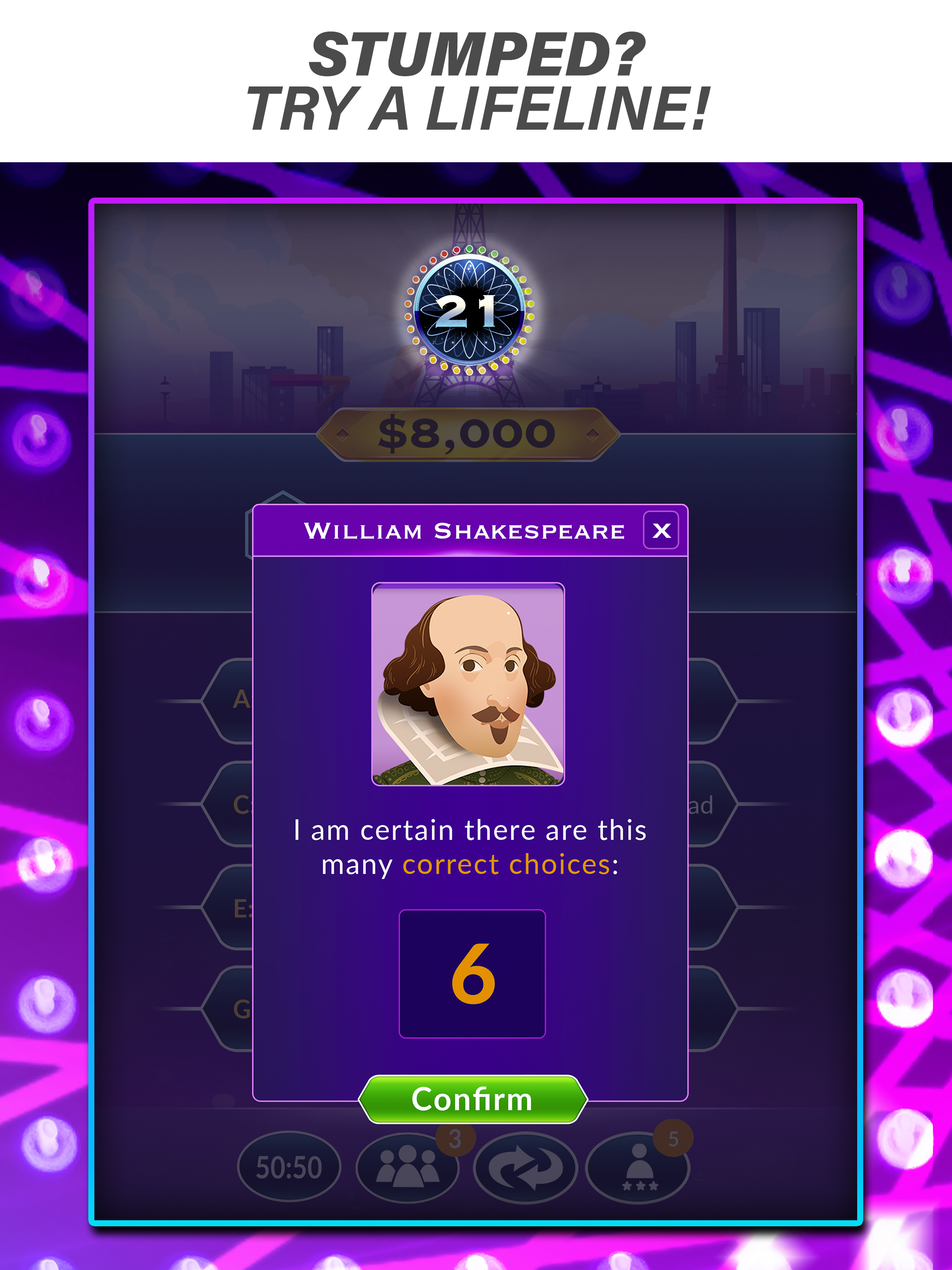Official Millionaire Game APK screenshot
