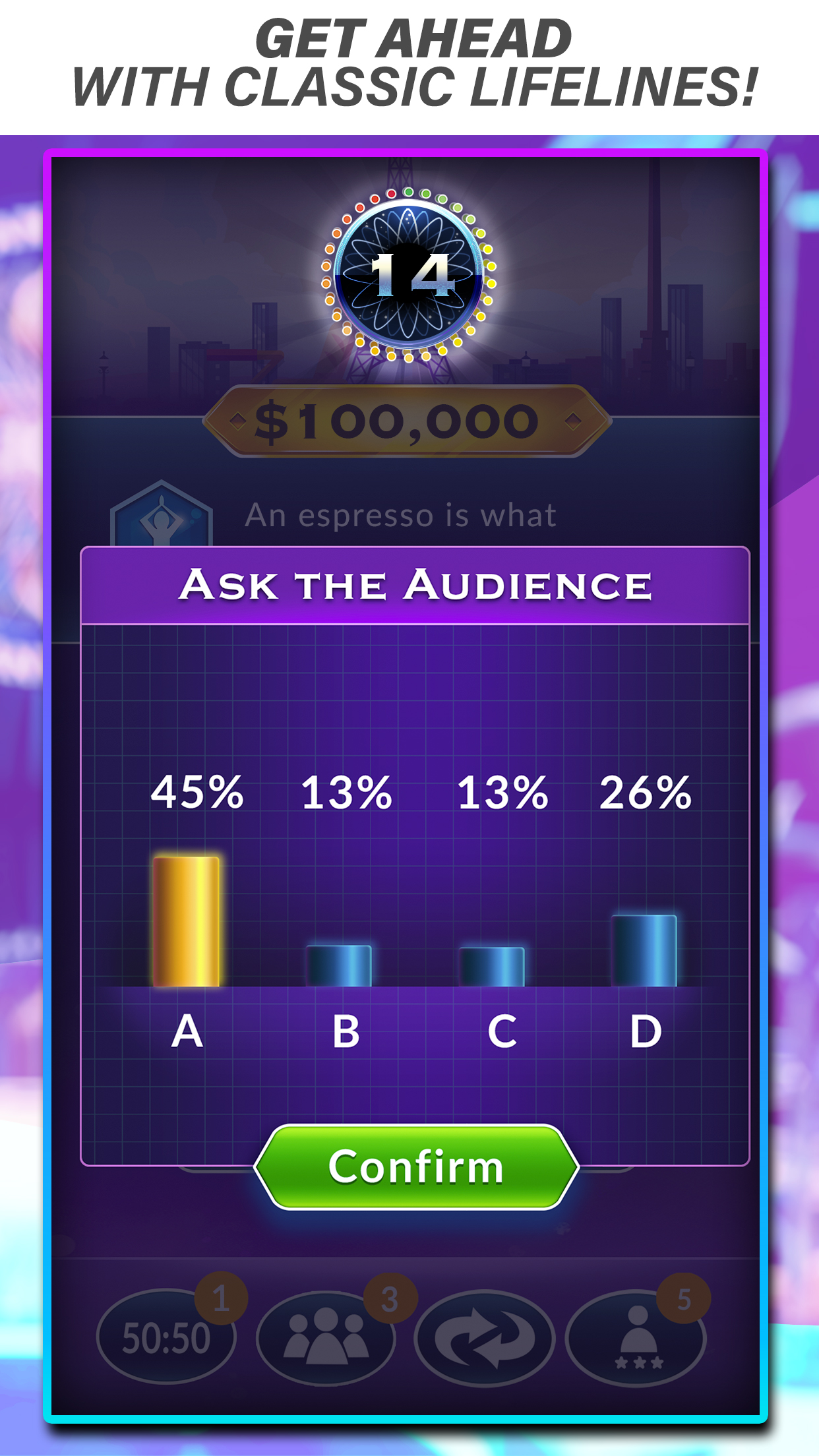 Official Millionaire Game APK screenshot