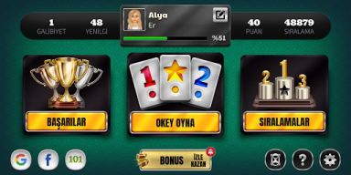 Okey - İnternetsiz APK screenshot