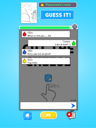 Online Telephone Game - TELPIC APK screenshot