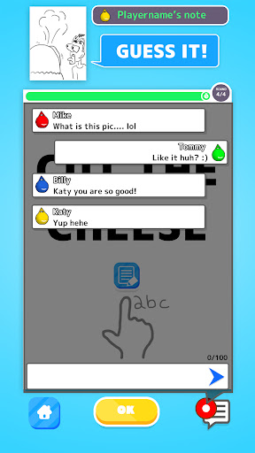 Online Telephone Game - TELPIC APK screenshot