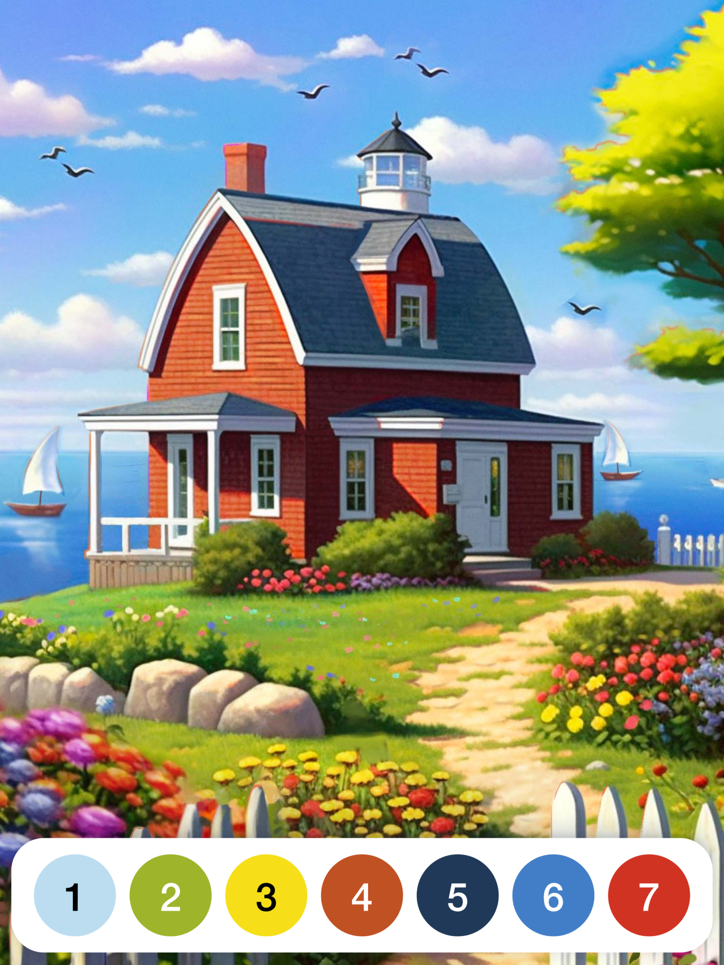 Paint by Number: Coloring Game screenshot