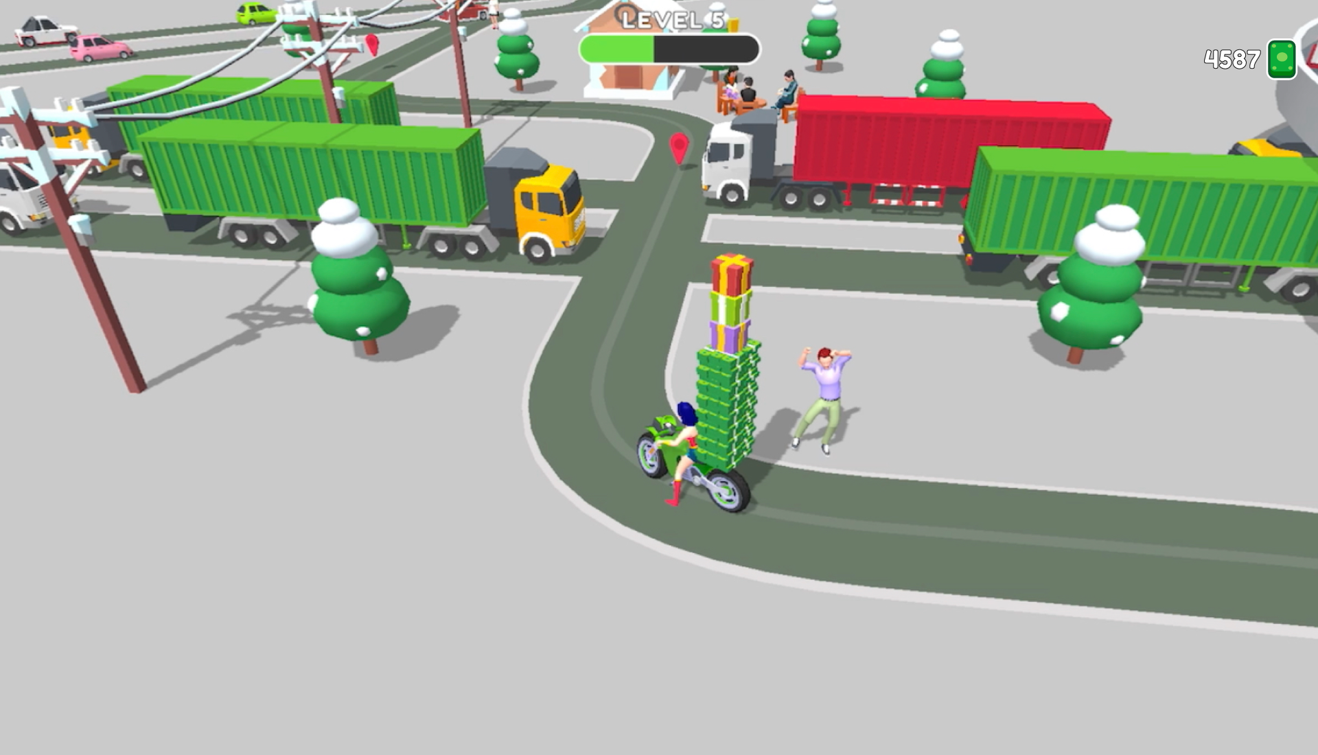 Paper Delivery Boy APK screenshot