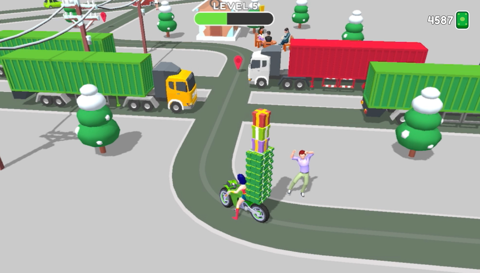 Paper Delivery Boy APK screenshot