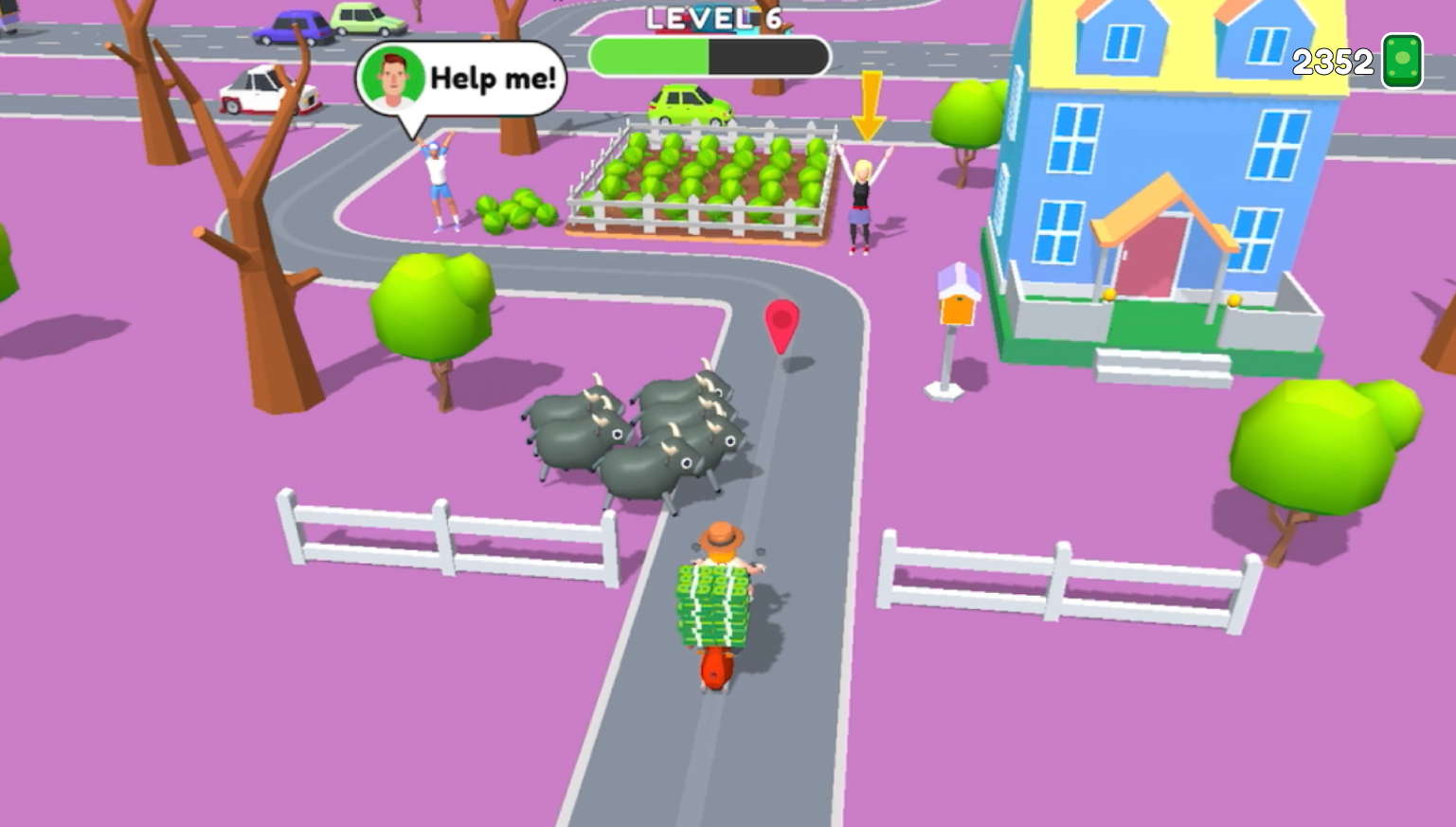 Paper Delivery Boy APK screenshot