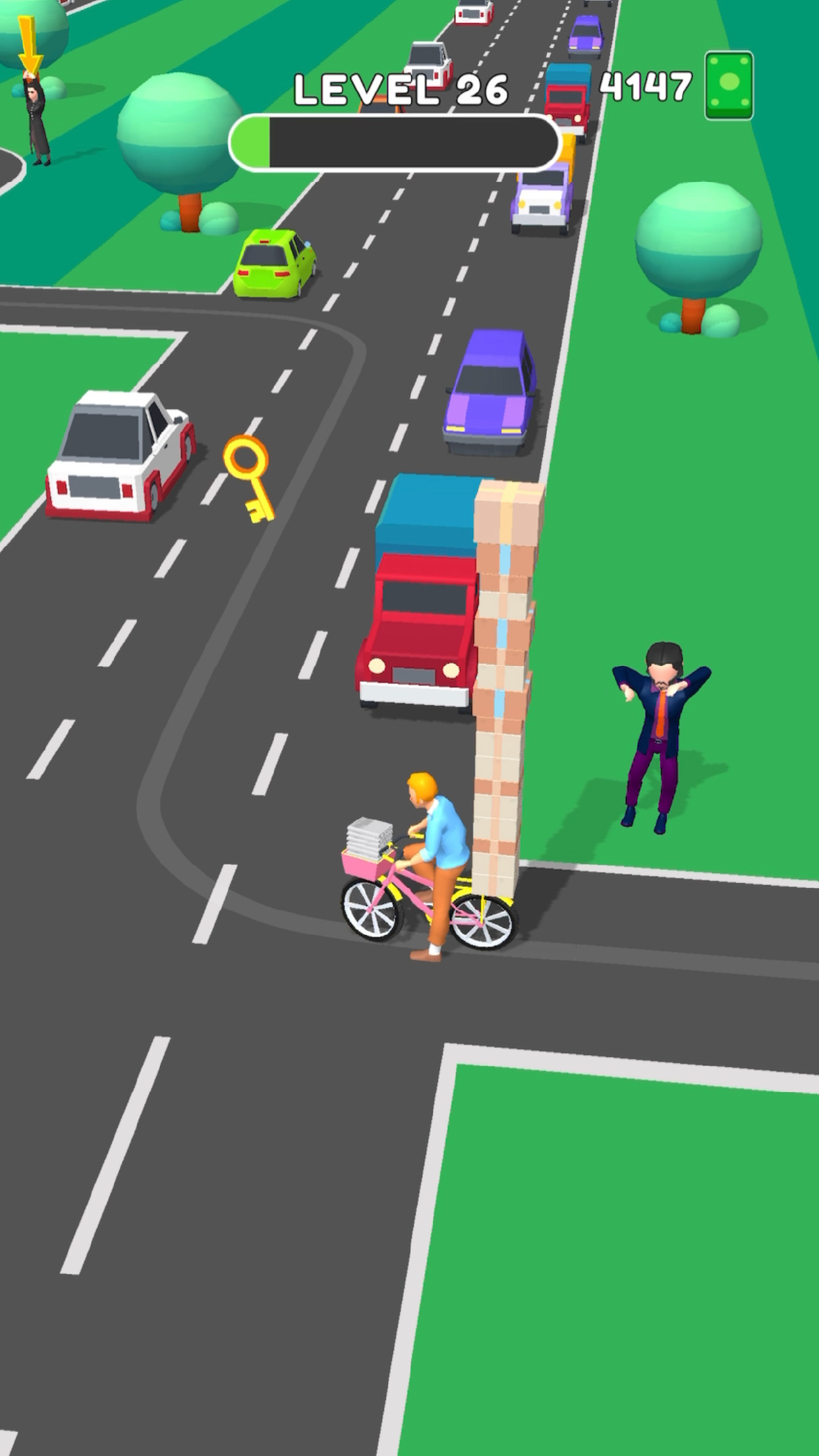 Paper Delivery Boy APK screenshot