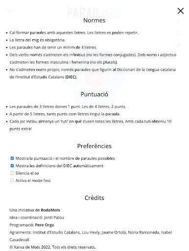 Paraulogic APK screenshot