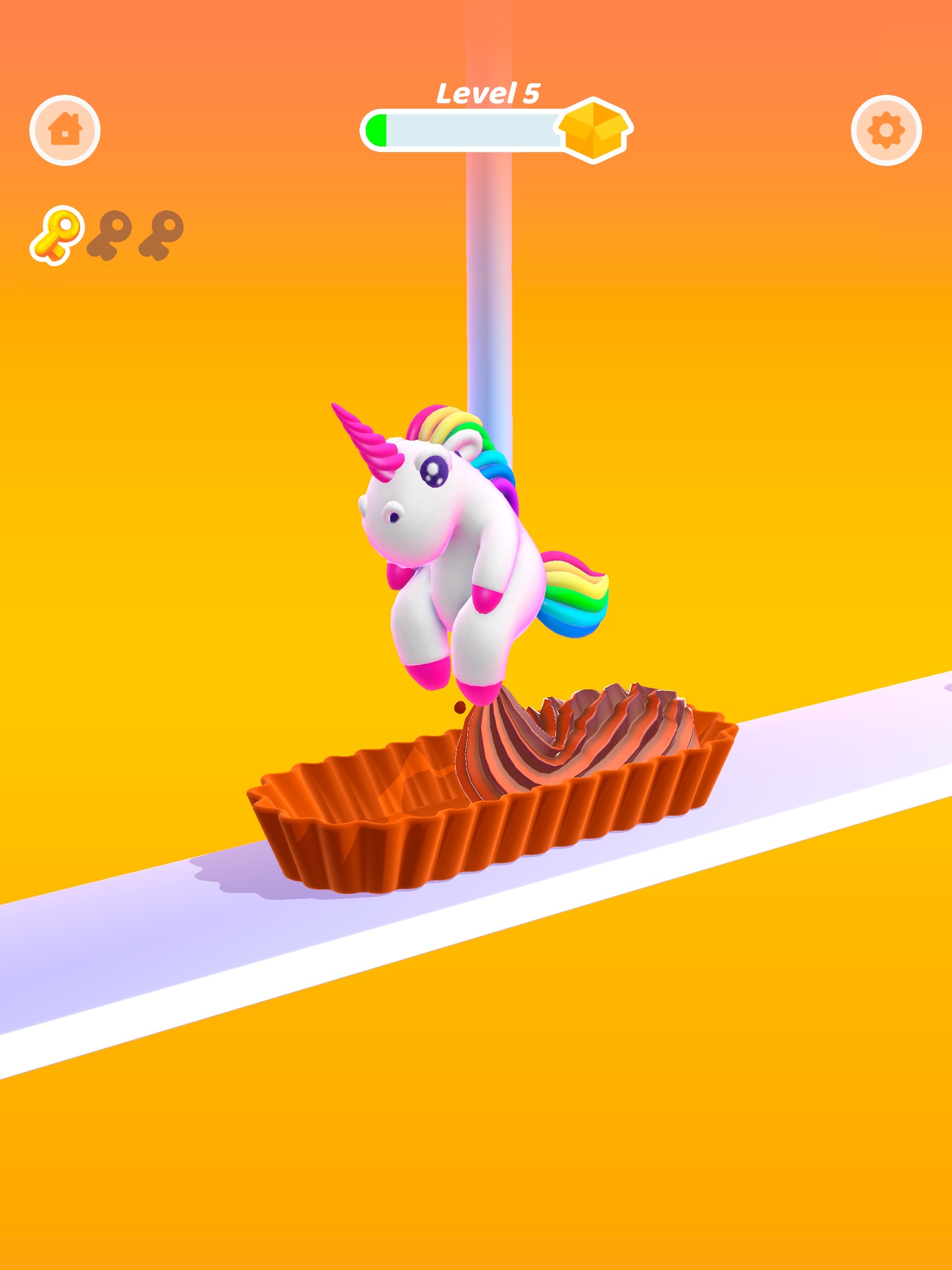 Perfect Cream: Cake Games APK screenshot
