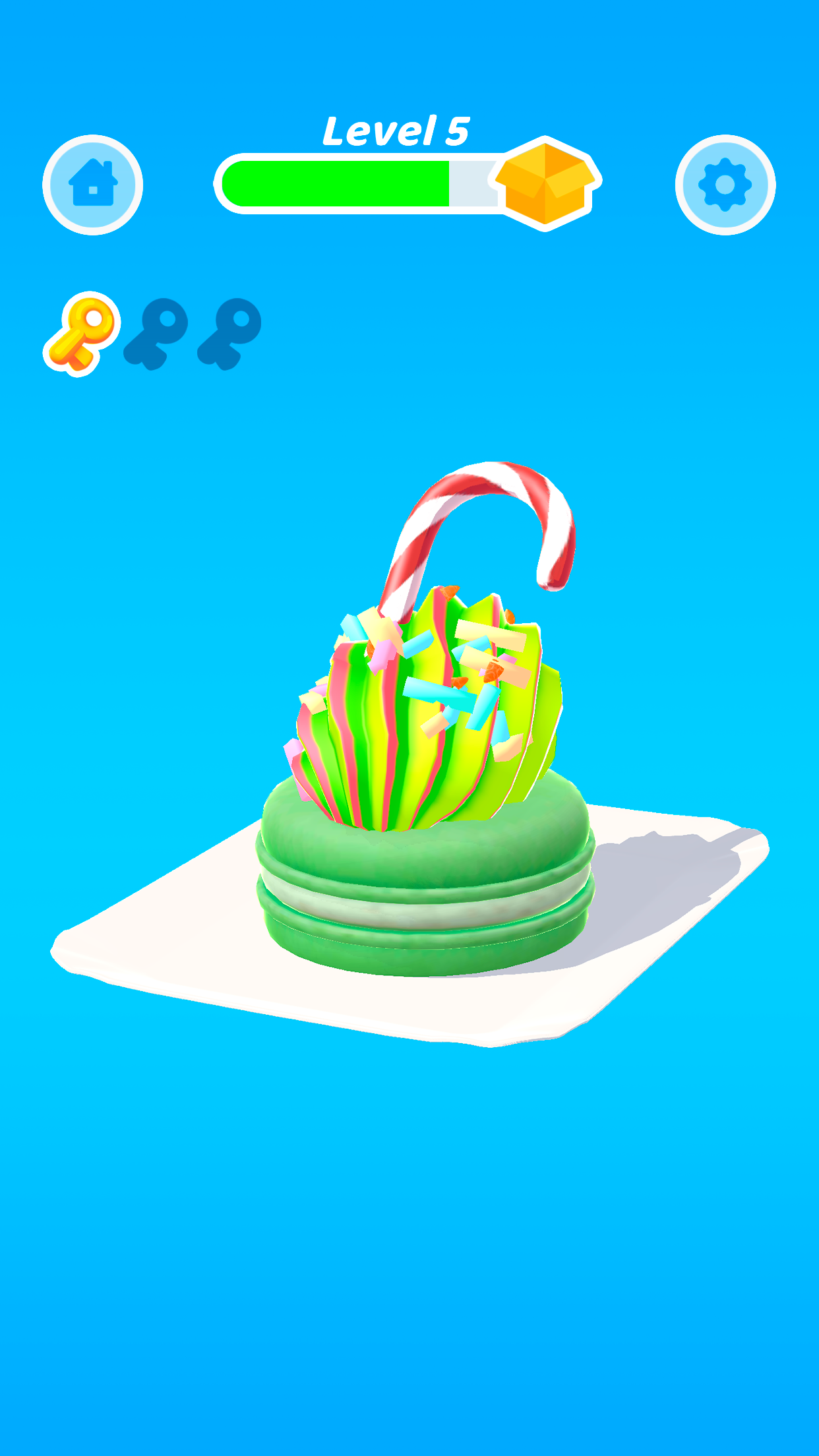 Perfect Cream: Cake Games APK screenshot