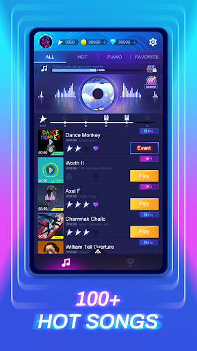 Piano Fire 2: Slide Challenge APK screenshot