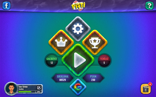 Pişti: Tekli, Eşli Internetsiz APK screenshot