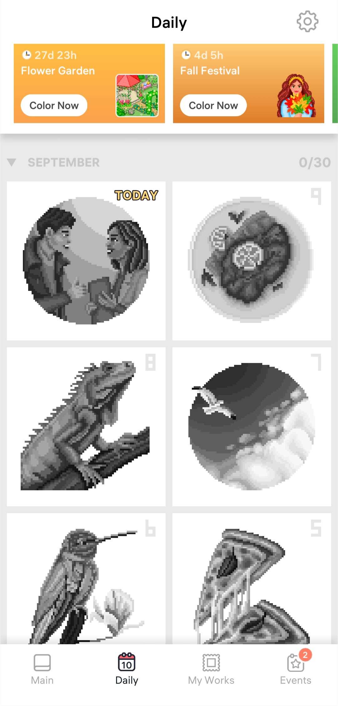 Pixel Art screenshot