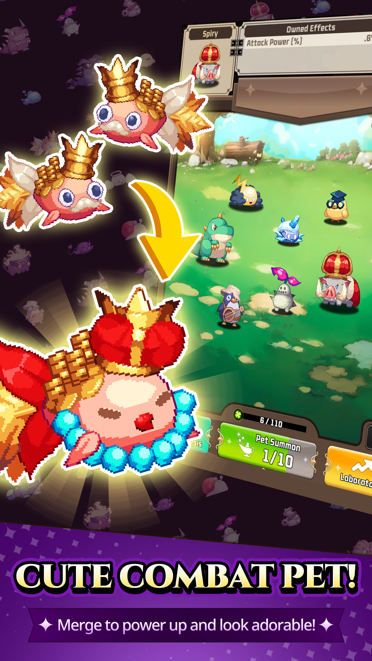 Pixel Knights : Idle RPG screenshot