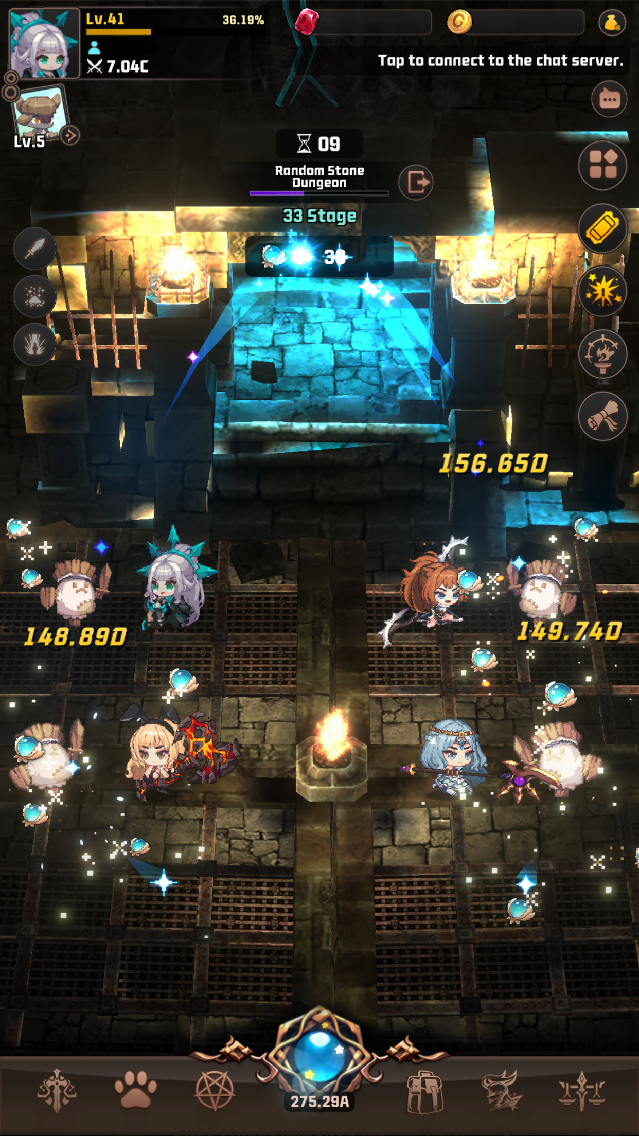 Pixel Knights : Idle RPG screenshot