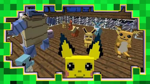 Pixelmon Go Minecraft Game Mod APK screenshot