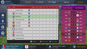 Pro League Soccer APK screenshot