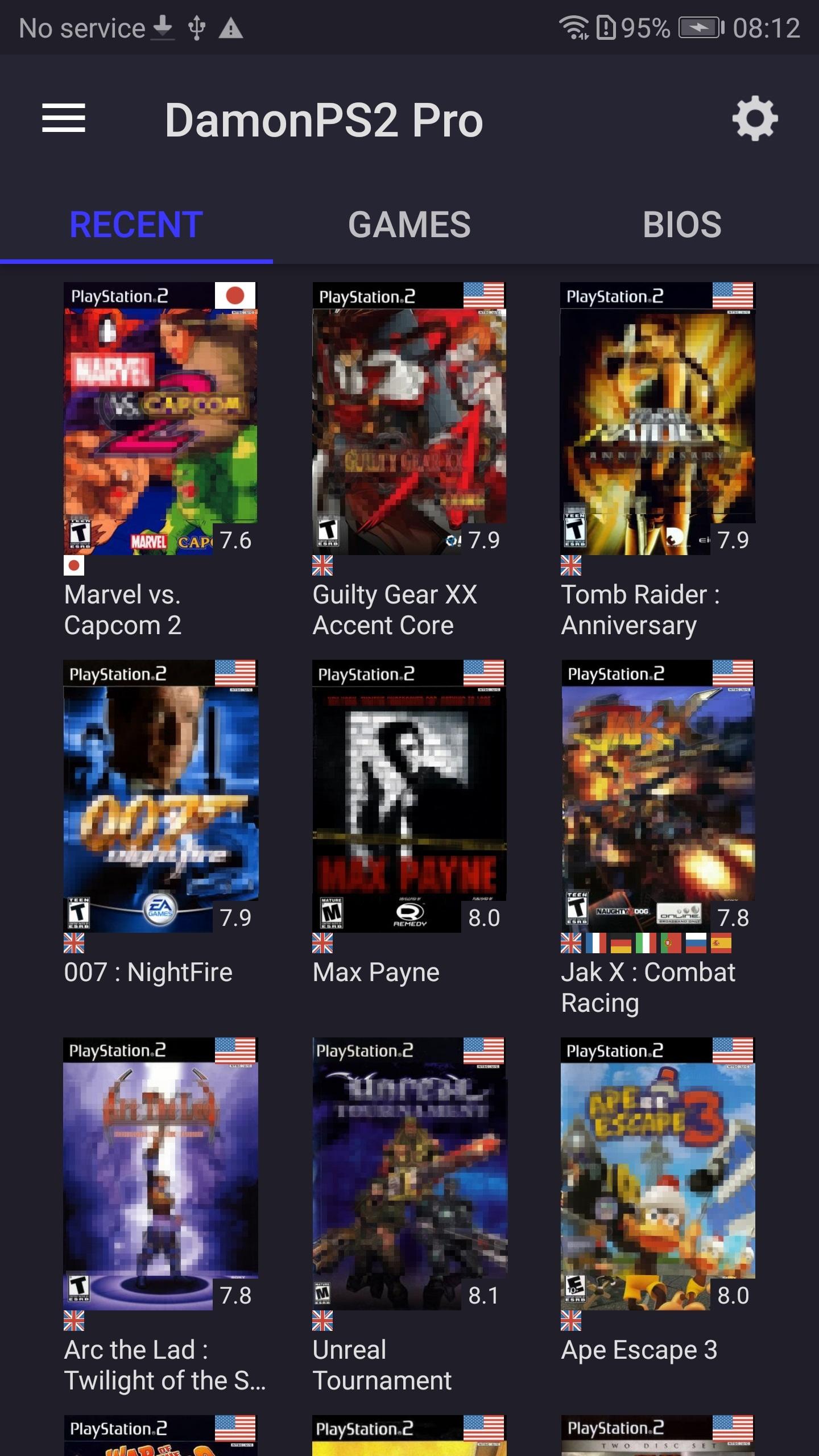 PS2 Emulator APK screenshot