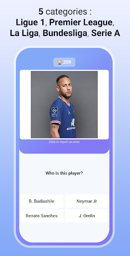 Quiz Soccer - Guess the name APK screenshot