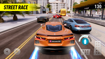 Race Max Pro - автомобиль игра APK screenshot